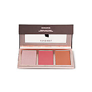 Buy Romance Highlighter/Contour/Blusher Palette Online at Best Price in India - Viseart Official