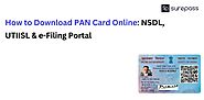 How to Download e-PAN Card Online through NSDL?