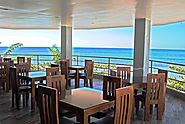 Have lunch at the Blue Marlin Resort in Poro Point http://www.bluemarlinresort.com