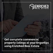 Get complete commercial property listings at your fingertips using Enriched Real Estate