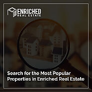 Search for the Most Popular Properties in Enriched Real Estate