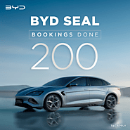 BYD SEAL receives 200 bookings in India