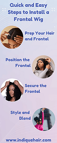 Stylish Frontal Ponytail