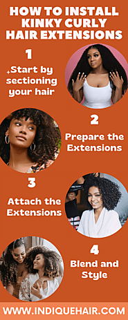 Effortless Style: Kinky Curly Crochet Hair