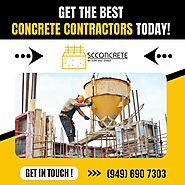 Get Professional Concrete Contractors Today!