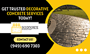 Get the Perfect Concrete Contractors Today!