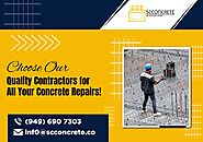 Get Highly Experienced Concrete Repair Services Today!