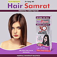 Dr.Garg's M.D. -Hair Samrat - HairFall - Dandruff - Growth Of Hairs Volume, Density, Long Hair, Rough Dry