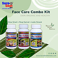 Face Care Combo Kit, (Glow Samrat + Roop Samrat + Looks Samrat) – Sure Shot Herbals