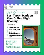 Best Travel Deals on Your Online Flight Booking