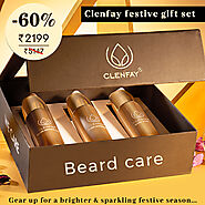Clenfay festive gift set Beard Care