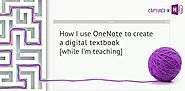 OneNote: creating digital textbooks | Blog Zelfstudie.be