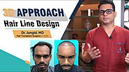 3D Approach Hair Line Design | Hair Transplant Clinic in Delhi- Dr. Jangid