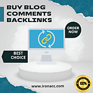Buy blog comments backlinks