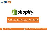 Modify Your Sale Procedure With Shopify