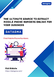 The Ultimate Source to Extract Mobile Phone Numbers Online for Your Business | Datagma
