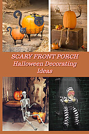 Scary Front Porch Halloween Decorating Ideas The Kids Will LOVE