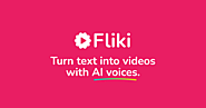 Fliki - Video creation made 10x simpler & faster with AI