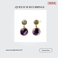 quiet luxury earrings