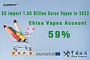 2022 EU Import €1.95 Billion Vapes, China Vapes Account 59%