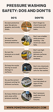 Pressure Washing Safety: Dos and Don’ts
