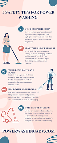 5 Safety Tips For Power Washing