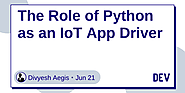 Does Python the real IoT app driver?