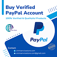 Buy Verified PayPal Account - 100% Safe & KYC Verified...