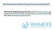 Best Responsive Website Design Company in New Delhi