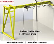 Single or Double Girder Semi Gantry Crane