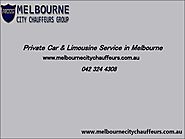 Private Car & Limousine Service in Melbourne