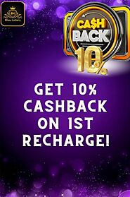 GET CASHBACK ON FIRST RECHARGE................................