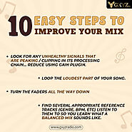 10 Easy steps to improve your mix