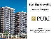 Discover the epitome of luxury living at Puri The Aravallis in sector 61, Gurugram