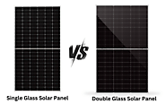 Difference between Single Glass and Double Glass Solar Panels