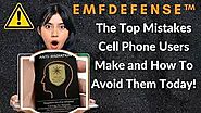 EMFDEFENSE Negative Ions Sticker: Your Shield Against Electromagnetic Fields"