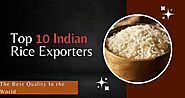 Indian Rice Exporters List in 2023