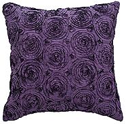 Avarada Solid Floral Bouquet Throw Pillow Cover Decorative Sofa Couch Cushion Cover Zippered 16x16 Inch (40x40 cm) Pu...