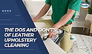 The Dos and Don’ts of Leather Upholstery Cleaning
