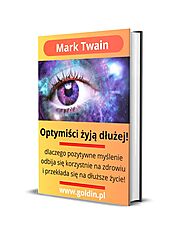 Optymiści żyją dłużej - Mark Twain - Prestiżowe wydawnictwo Chrisa Goldina