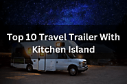Travel Trailer with Kitchen Island
