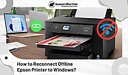 How to Reconnect Offline Epson Printer to Windows?