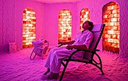 Pink Salt Bricks for Salt Therapy Room 