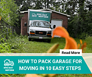 How to Pack a Garage for Moving in 10 Easy Steps?