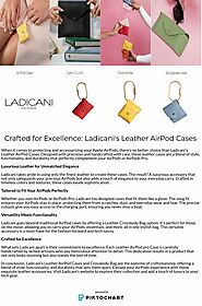 Ladicani's Leather AirPod Cases | Piktochart Visual Editor