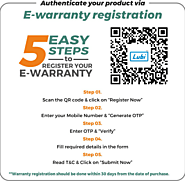 A Guide on How to Lubi Pumps E-Warranty Registration Process Quickly and Easily with QR code