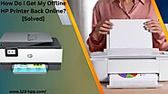 How Do I Get My Offline HP Printer Back Online? [Solved] – 123-HPP- Blog