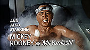 Mickey Rooney as I. Y. Yunioshi in Breakfast at Tiffany's (1961)