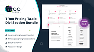 TRoo Divi Pricing Table Section Bundle - TRooThemes