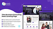 TRoo Business Consulting React Landing Page - TRooThemes